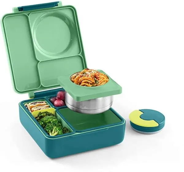 OmieBox Bento Box for Kids with Thermos Food Jar